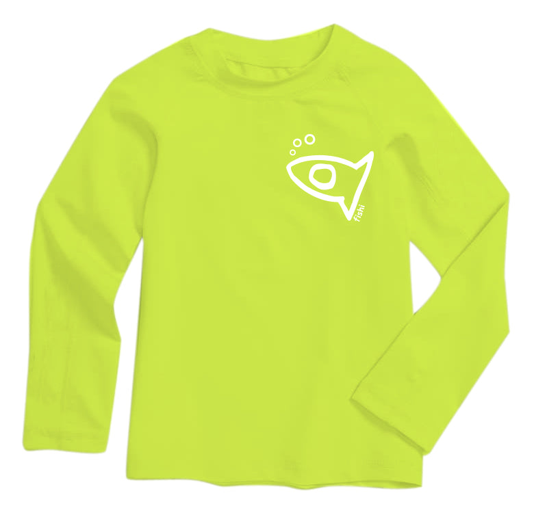 Toddler Rashguard - Neon Yellow