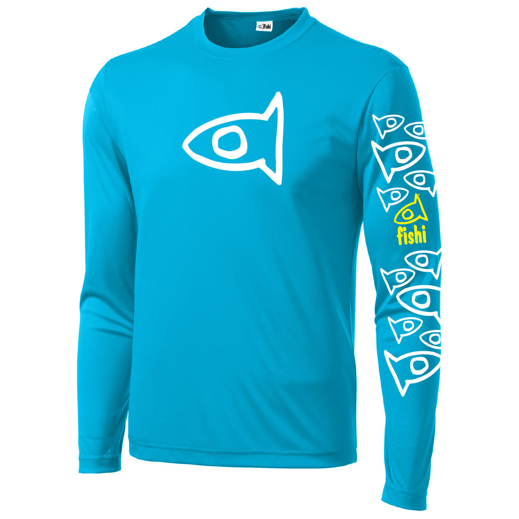 Adult Swim Shirt Atommic Blue Pat