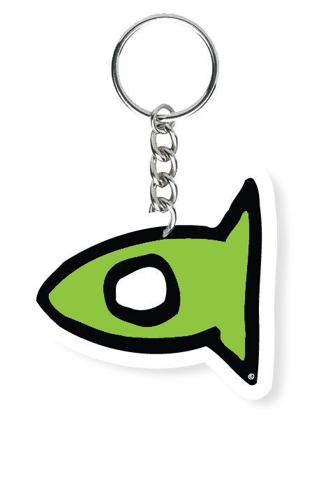 Key Chain Fishi Green