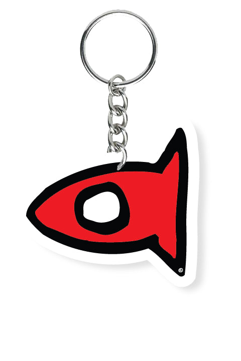 Key Chain Fishi Red
