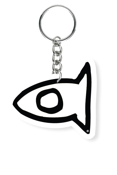 Key Chain Fishi White