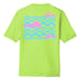 Adult S/S Lime 3 Islands