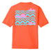 Adult S/S Orange 3 Islands