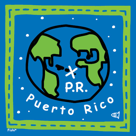 PR X Globe Magnet